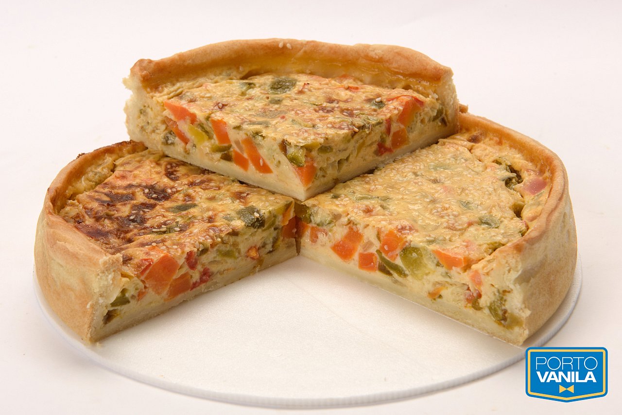 Tarta Quiche de la huerta (entera)