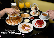 Té web Delicias Caseras San Valentín para 2 - Válido únicamente LOCAL ELLAURI - TODOS LOS DIAS