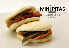 Pack Mini Pitas Surtidas - 40 uds