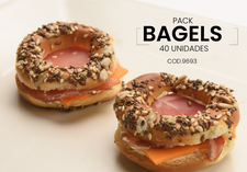 Pack Bagels Surtidos -  40 uds