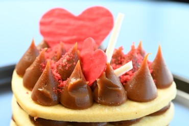 Postre individual Corazón - San Valentín