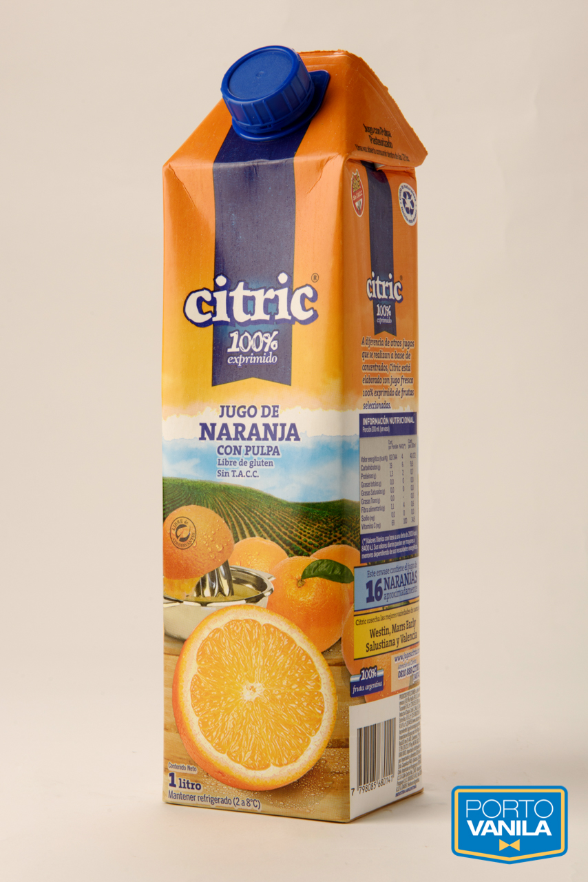 Jugo Citric* de naranja (1 lt.)