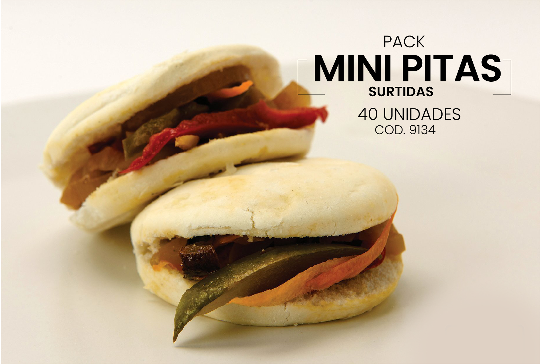 Pack Mini Pitas Surtidas - 40 uds